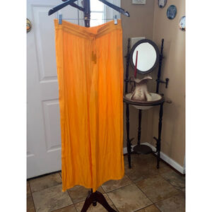 Women's Cakes and Cashmere Pants, L, Orange